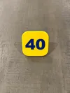 40 - 0.2mm layer, 5 walls, 25% infill