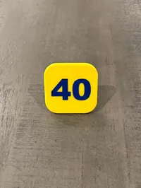 40 - 0.2mm layer, 5 walls, 25% infill