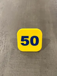 50 - 0.2mm layer, 5 walls, 25% infill