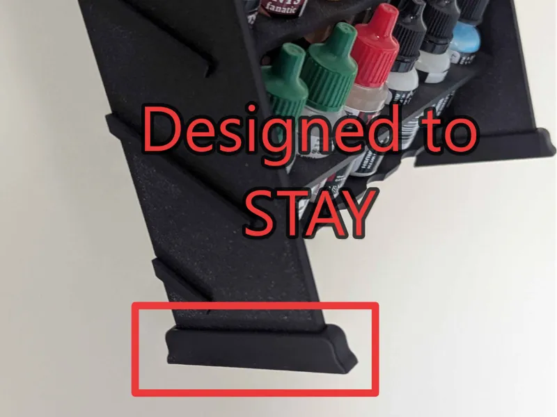 Dropper Bottle Paint Rack Feets