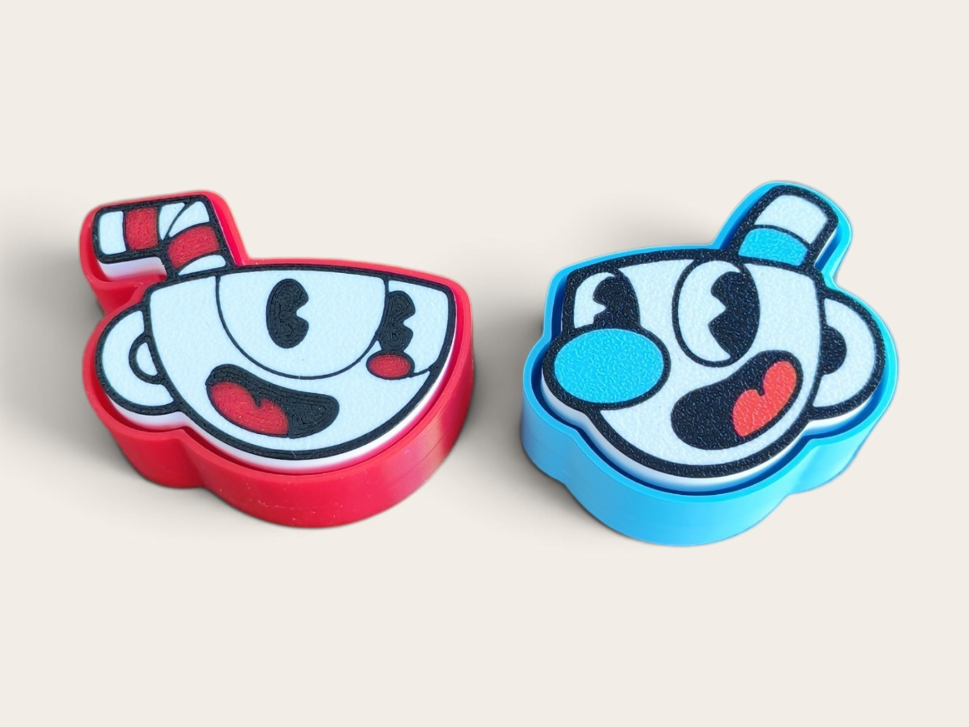 Cuphead - Fidget Clickers - 3D printed Other Toys & Games, in stock in India