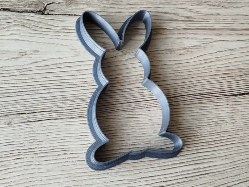 Bunny cookie cutter