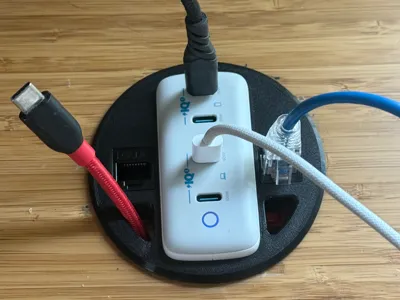 Anker 120W Charger PowerPort III Desk Grommet