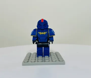 Modelo para impresión 3D: Brick space soldier armor — vista de referencia 3