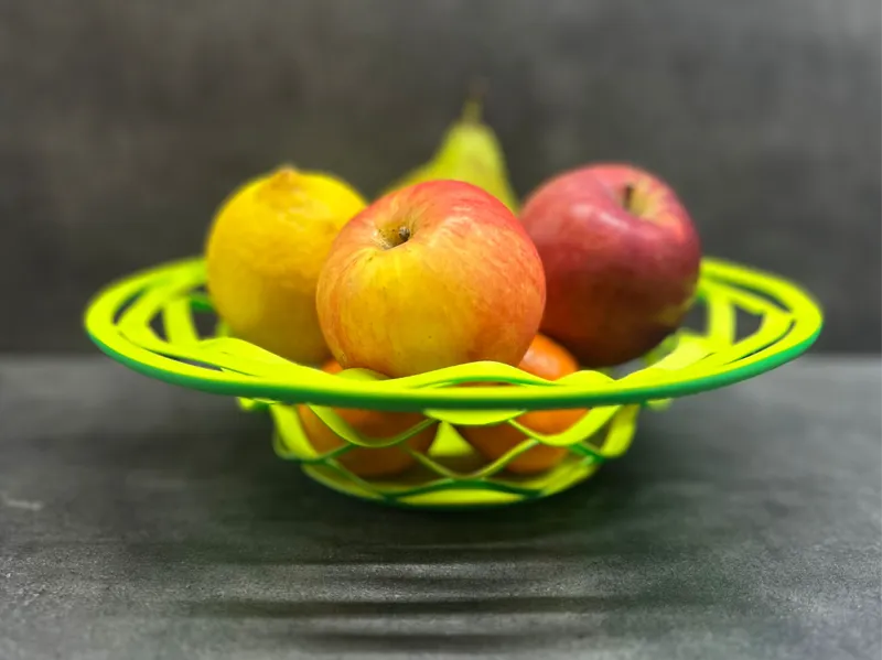 Mesh fruit bowl