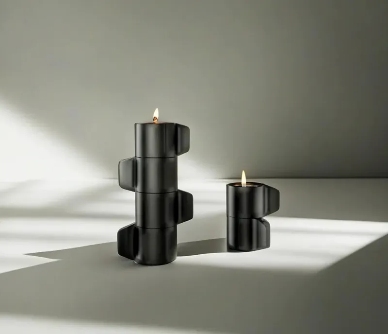 Stackable Modern Candle Holder