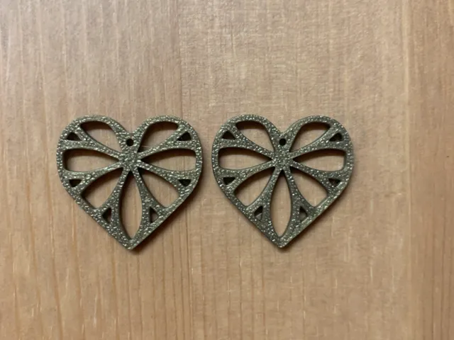 heart earrings