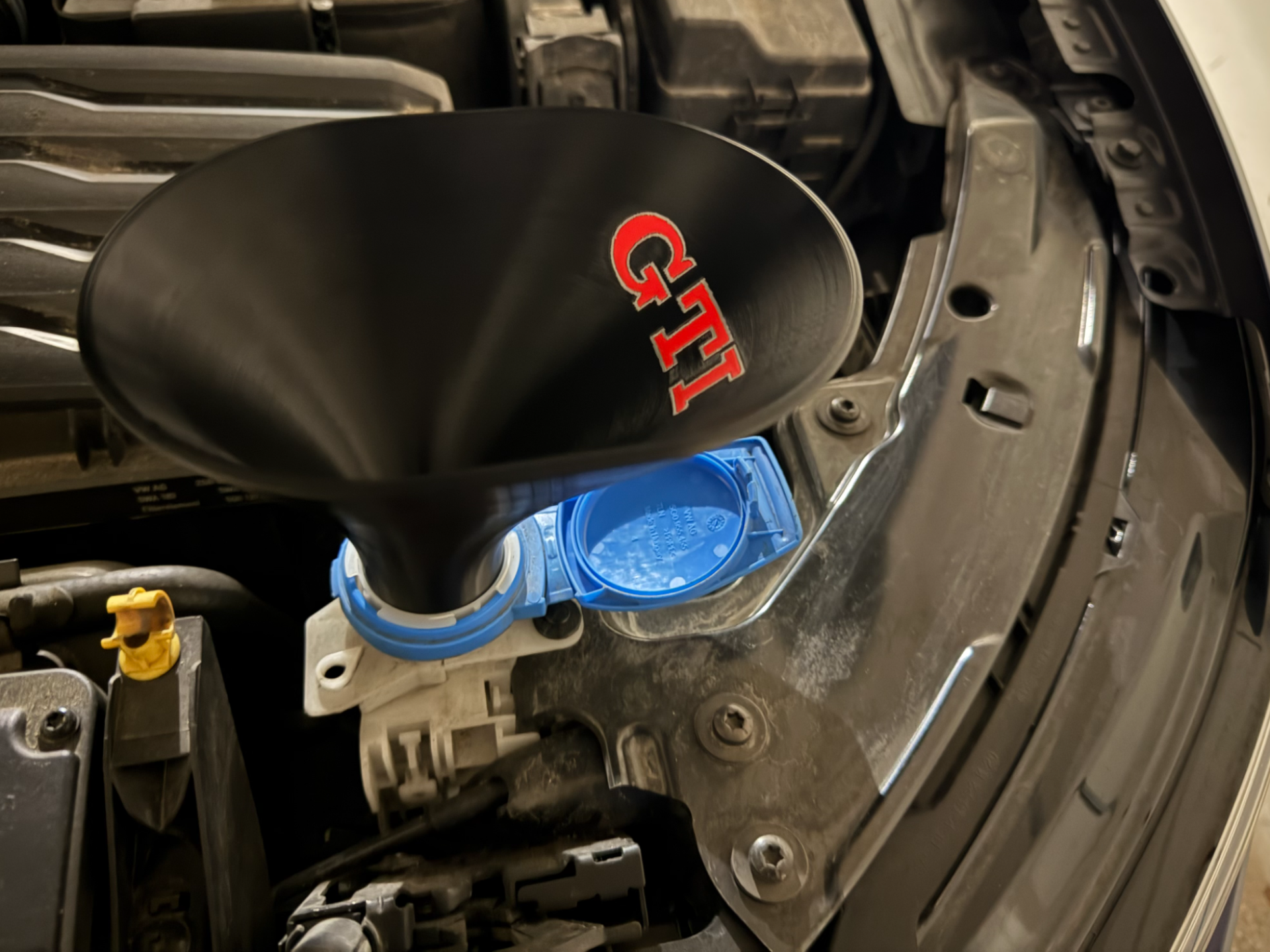 VW GTI Windshield Fluid Funnel 3D model