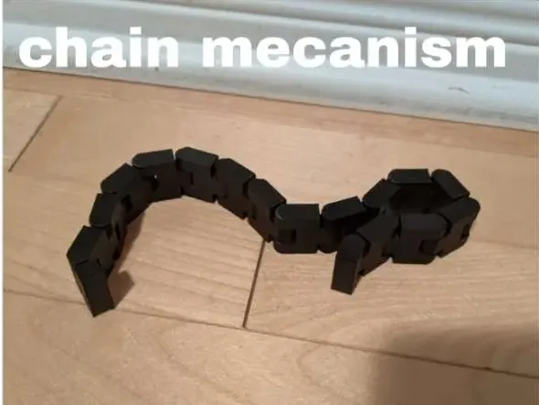 Chain fidget/mecanism