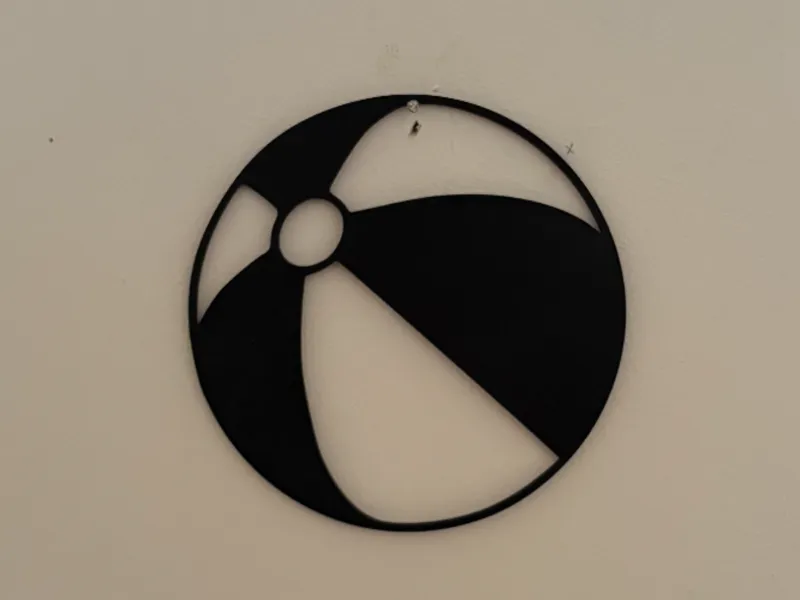 Beach Ball Wall Art