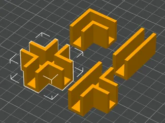 Parameterized panel connectors