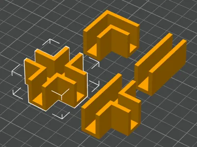 Parameterized panel connectors