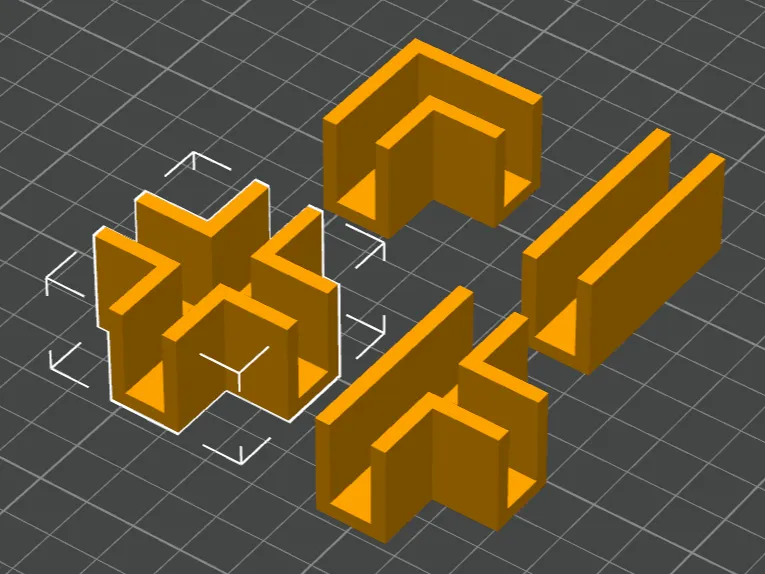 Parameterized panel connectors