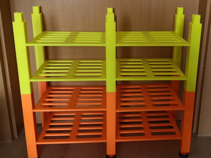 Filamentregal Steckregal modular mit Einstellfüßen