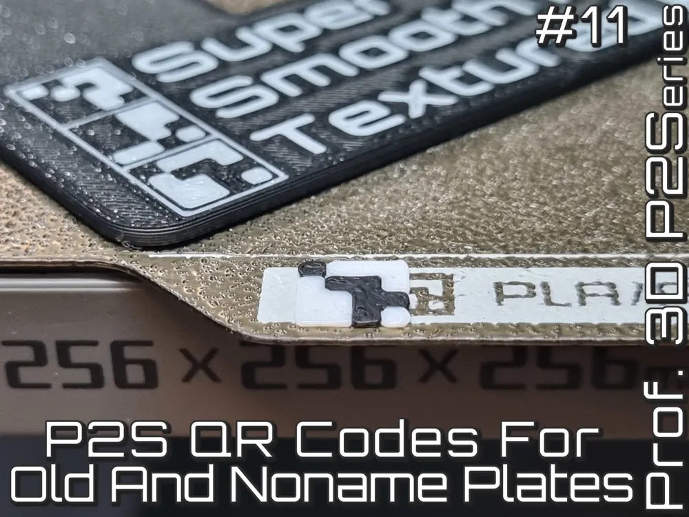 P2S QR Codes For Old Plates ⧸ Second Life 4 Plates by Professional3D ...