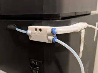 PTFE Splitter w/ filament guide AND tube couplings