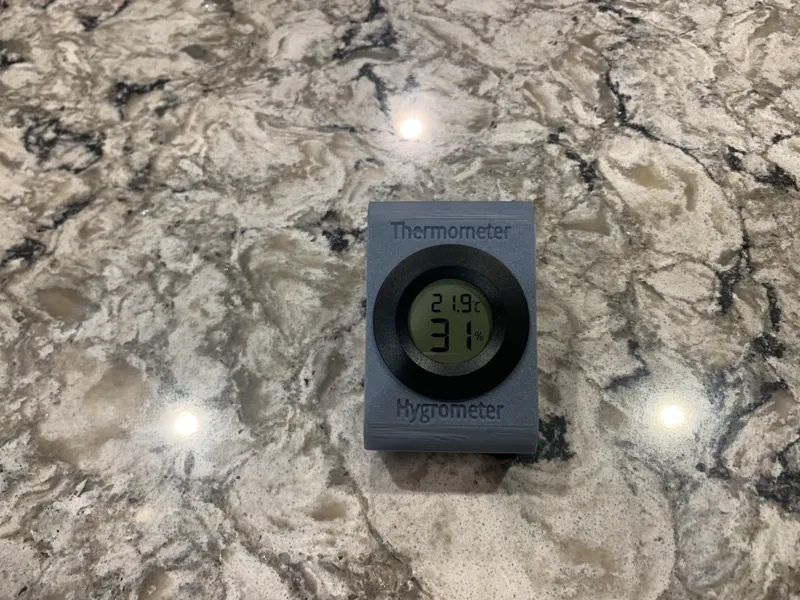 Digital Thermometer Hygrometer Stand