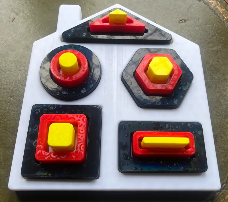 House and Shapes Childs Toy