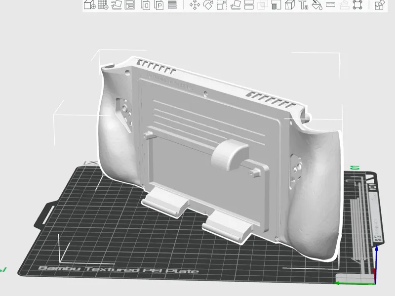 ROG Ally 88Wh Mod Backplate (ifixit battery remix)