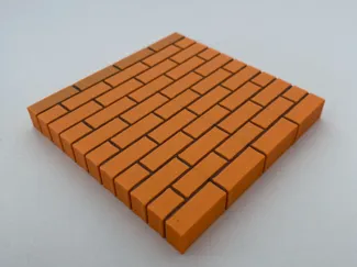 Brick wall coaster