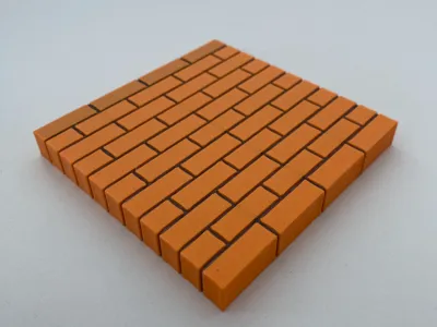 Brick wall coaster