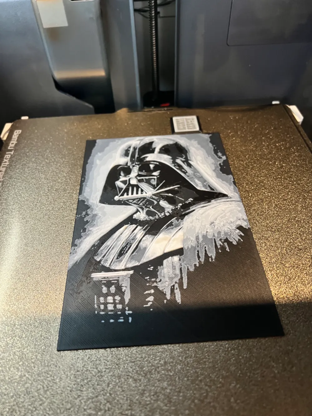 Darth Vader Portrait (hueforge) by DCprint - MakerWorld