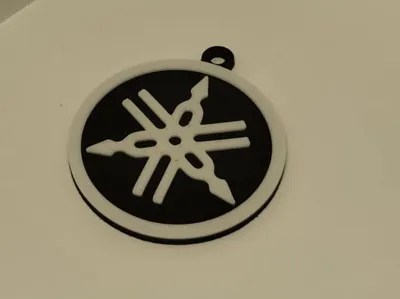 Yamaha Logo Keychain