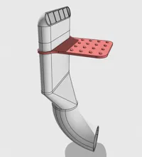 Mattress Anchor Plate 0.2mm layer, 2 walls, 15% infill