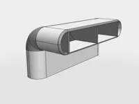 90 or 45 degree fittings to tuck under sheets and covers