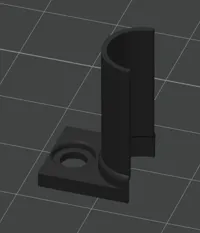 Ender 3 V2 Z axis cover with space for brass ring