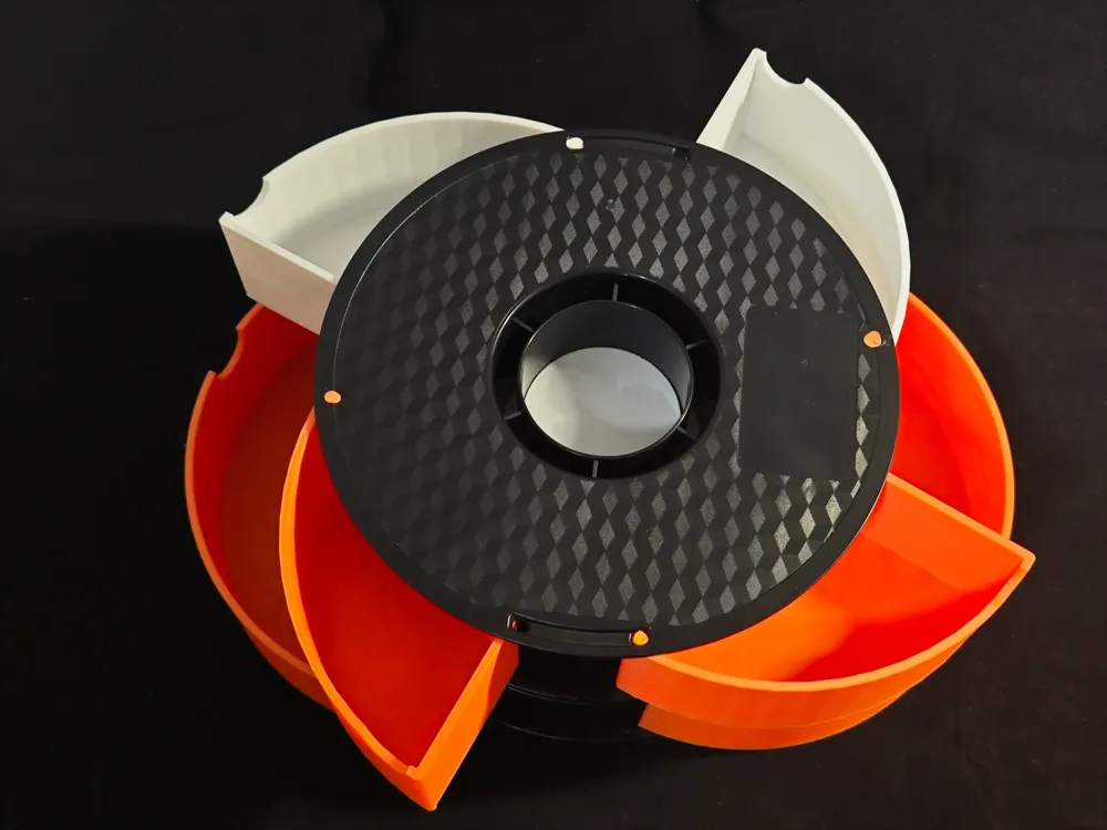 Empty Spool to Rotating Spool Storage Box Module by 你又枸杞.world ...