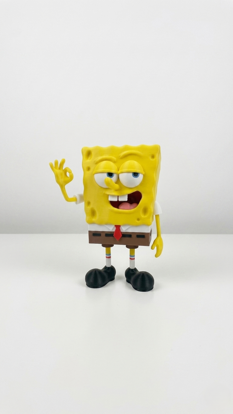 Miniatura 1 do modelo 3D SPONGEBOB BIGGUY: NO AMS