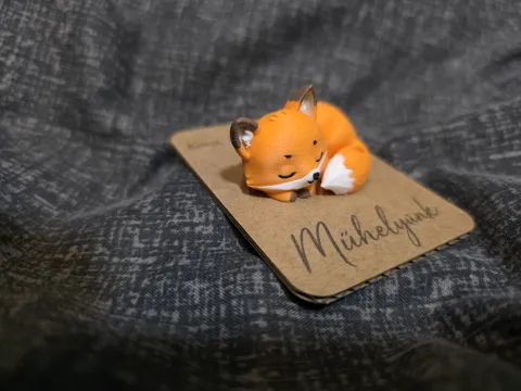 Fox Keychain view 4