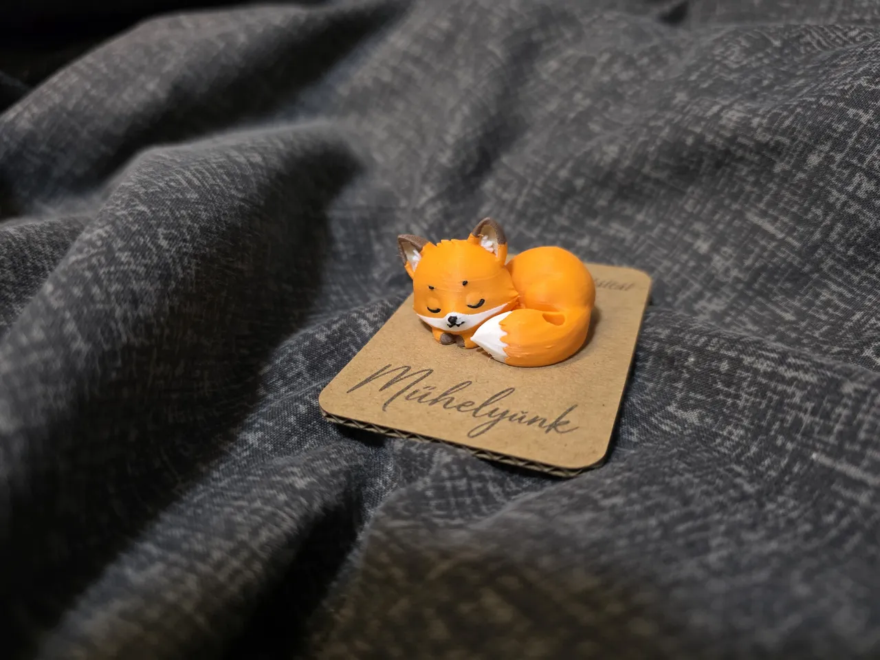 Fox Keychain view 3