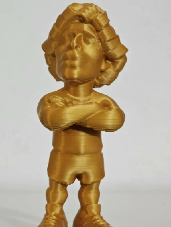 Sculpture hommage à Maradona