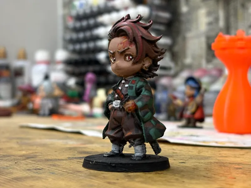 Chibi Demon Slayer - Tanjiro Kamado Miniature 