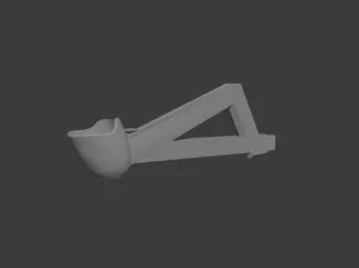 Quest 3 Gun Stock Longer Controller Holder