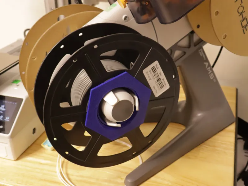 Spool Holder for Oversized Spools AMS Lite Adapter