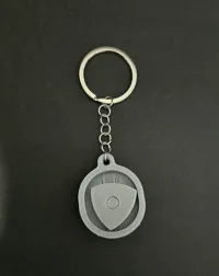Porte-clés fidget moteur rotatif à imprimer en place — photo 3