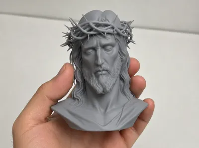 Jesus Bust Art