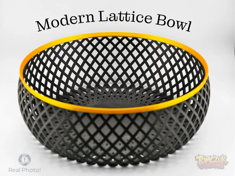 Moder Lattice Bowl