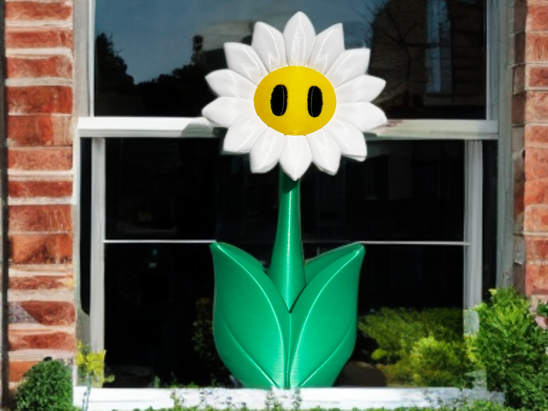 Niedliches Gänseblümchen - zum Stecken/Verkleben
