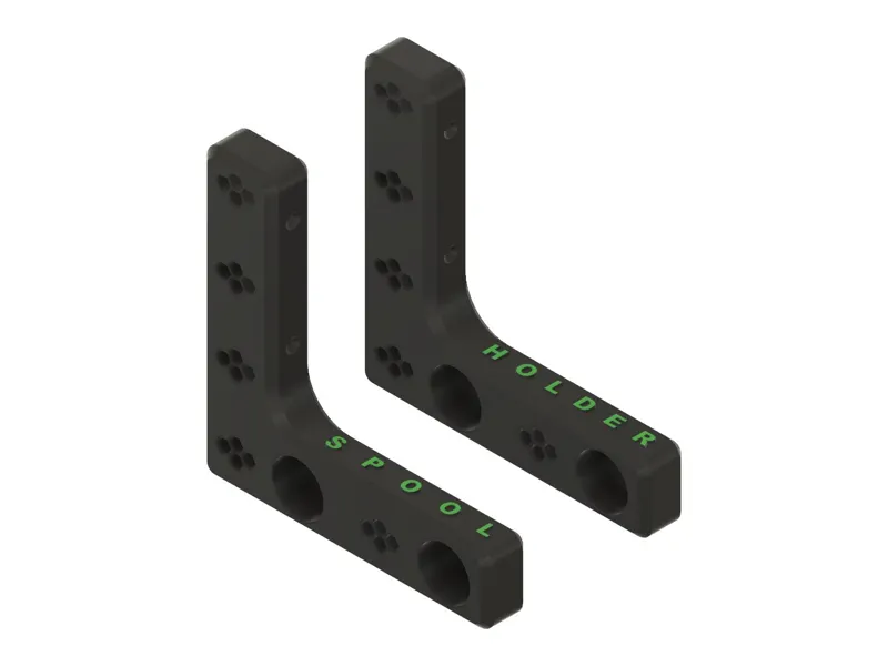 SPOOL WALL HOLDER 
