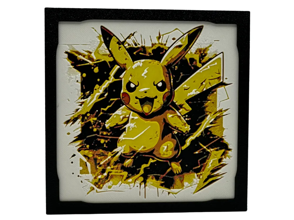 Pikachu - Pokemon Hueforge