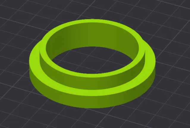 mini spool adapter - 7mm centering spacer