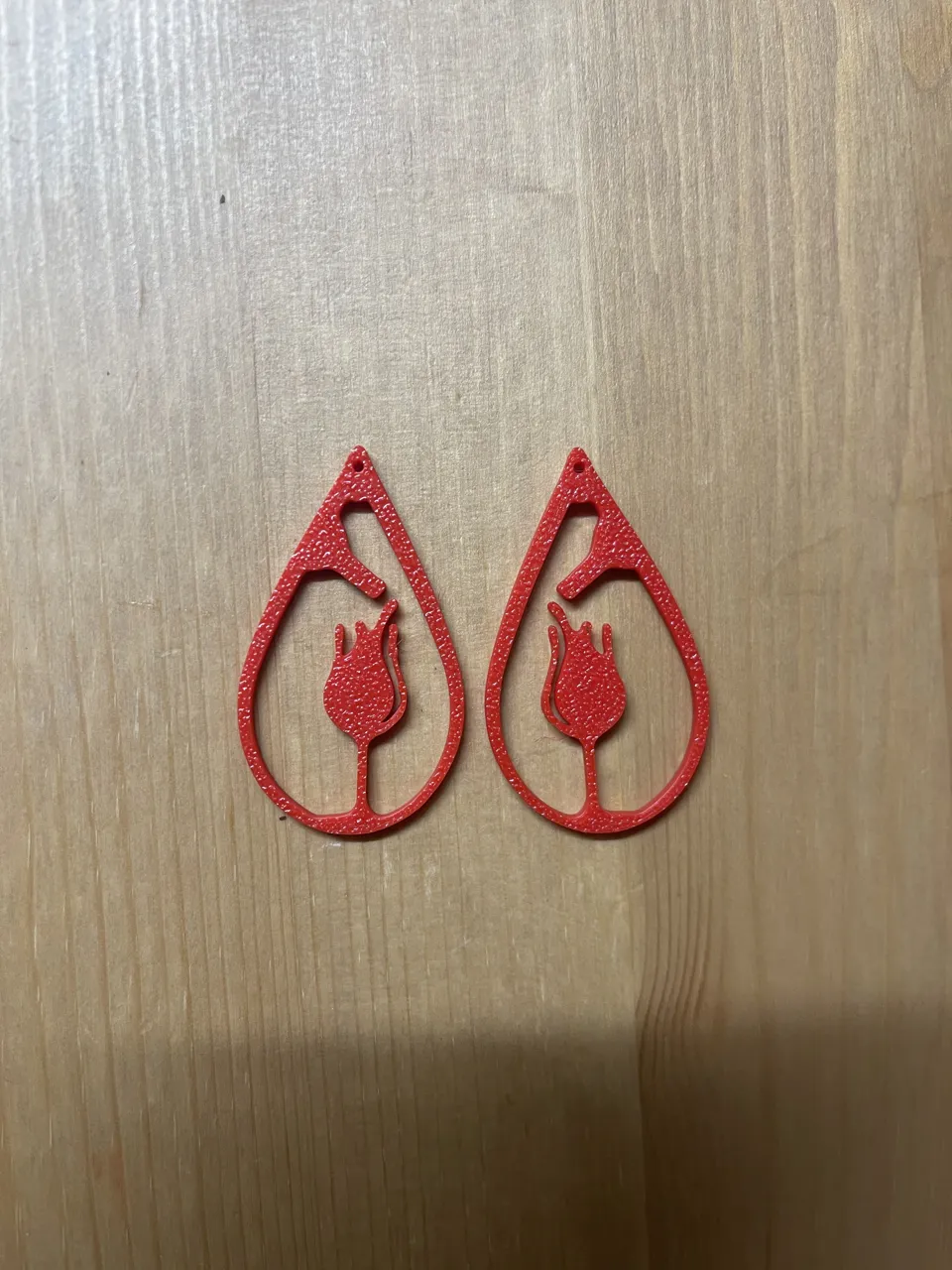 Wine Earrings view 2