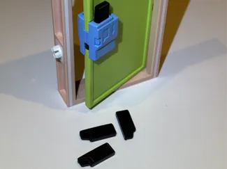 Playmobil hotel keycard