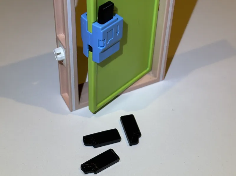 Playmobil hotel keycard