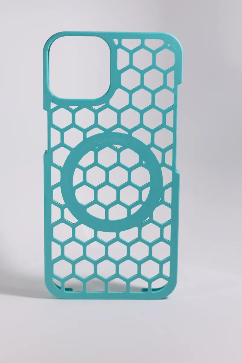 Iphone 13 case hexagon magsafe ring -  ergonomy