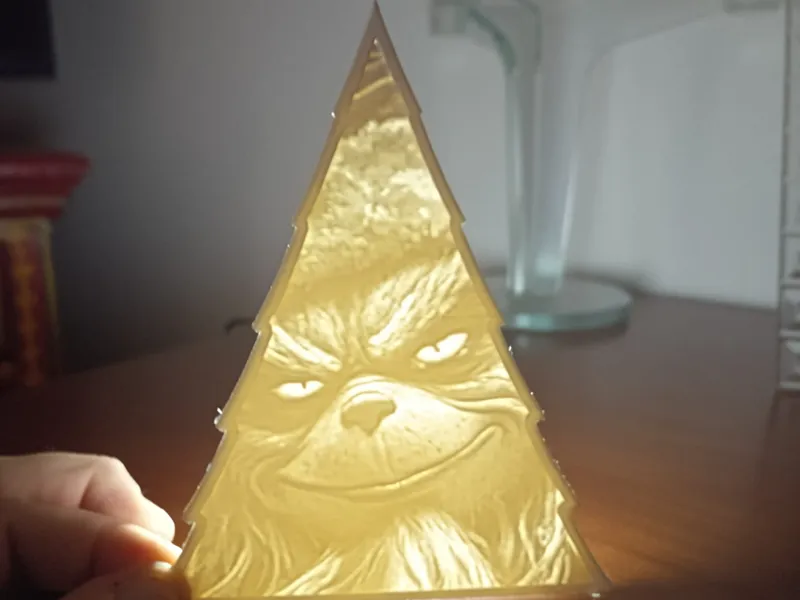 Grinch litofania